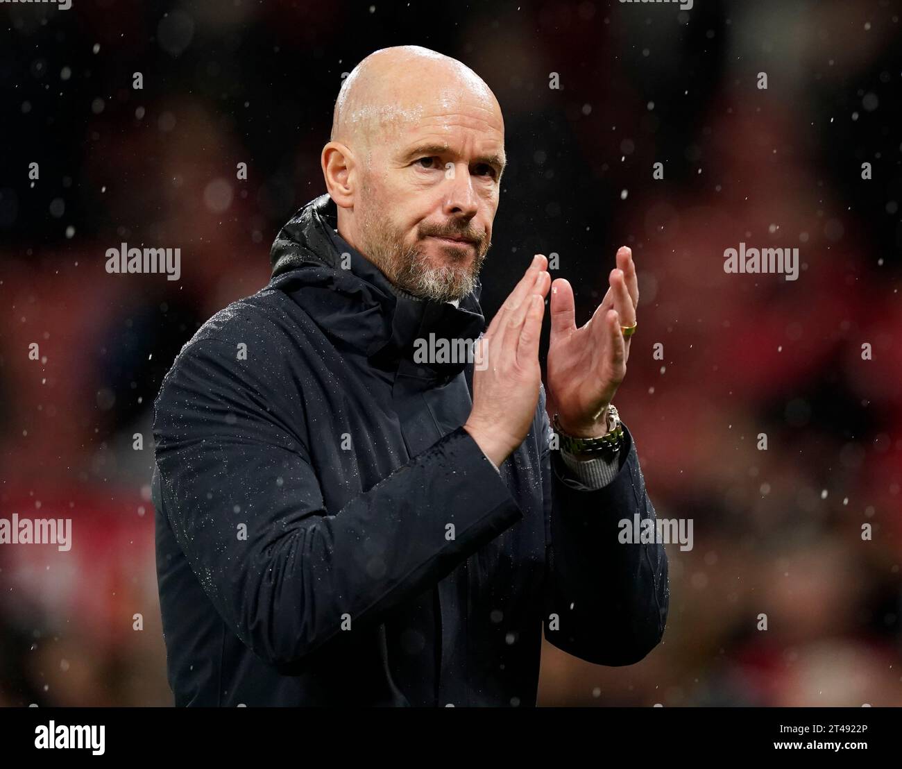 Manchester, UK. 29th Oct, 2023. Erik ten Hag manager of Manchester ...