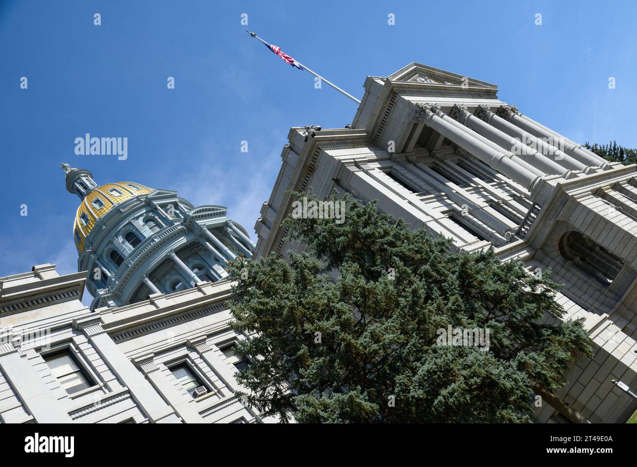 Colorado State Capitol Building in Denver, Colorado, USA Stock Photo