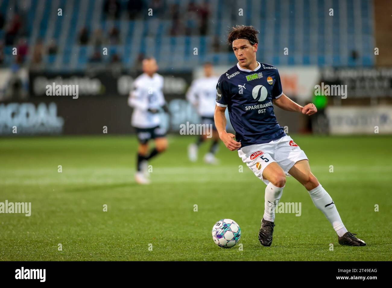 Drammen, Norway, 29th October 2023. Strømsgodset's Bent Sørmo in the Eliteserien match between Strømsgodset and Viking at Marienlyst Stadium in Drammen.   Credit: Frode Arnesen/Alamy Live News Stock Photo