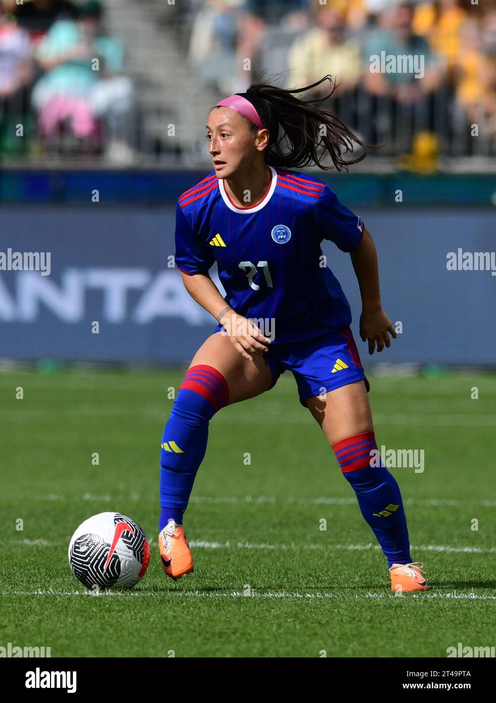 Burswood, Australia. 29th Oct, 2023. Katrina Jacqueline Guillou of the Philippines women's