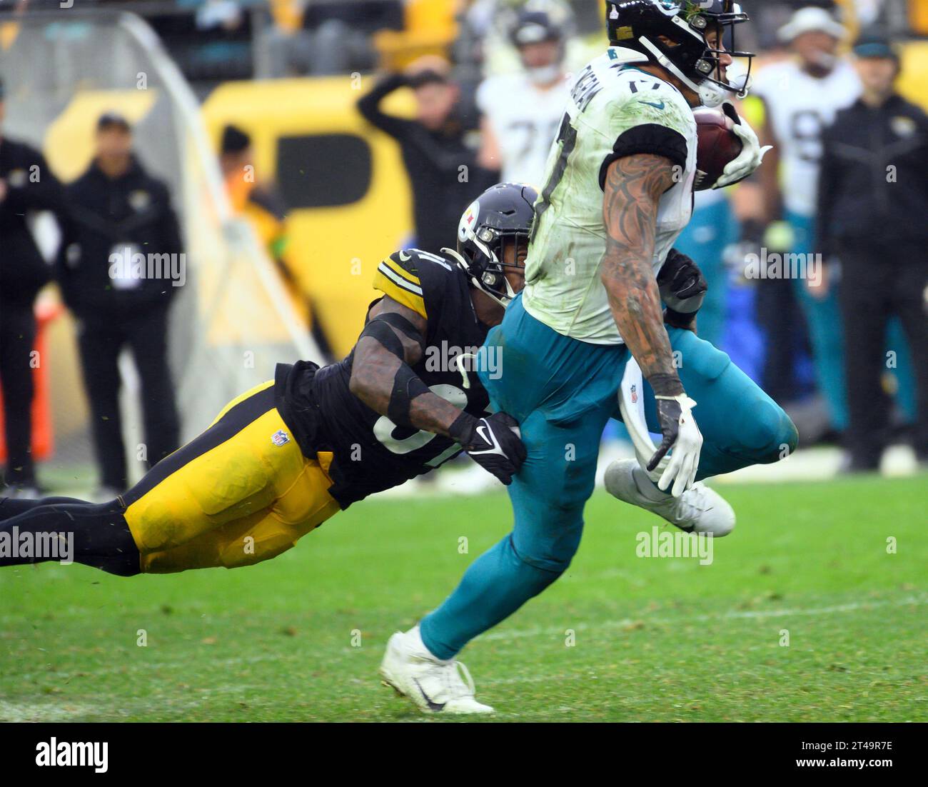 Pittsburgh, United States. 29th Oct, 2023. Pittsburgh Steelers safety