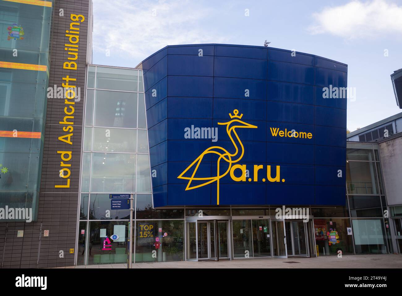 Lord Ashcroft Building exterior, Anglia uskin University, Chelmsford
