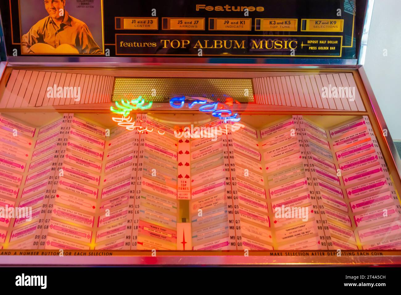 Wurlitzer jukebox hi-res stock photography and images - Alamy