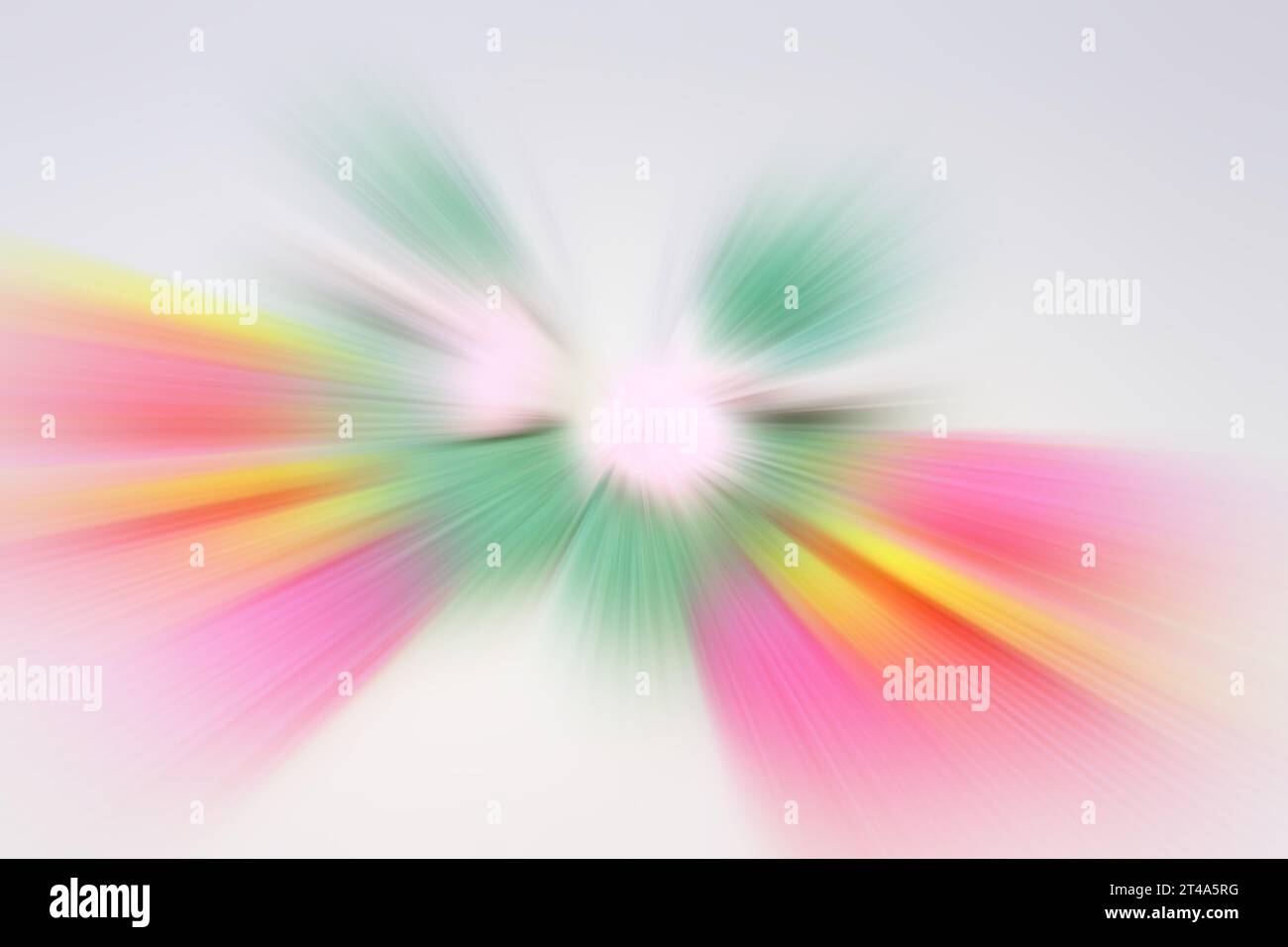 Radial Color Contrast closeup of photo, radial color pattern, computer generated images Stock ...