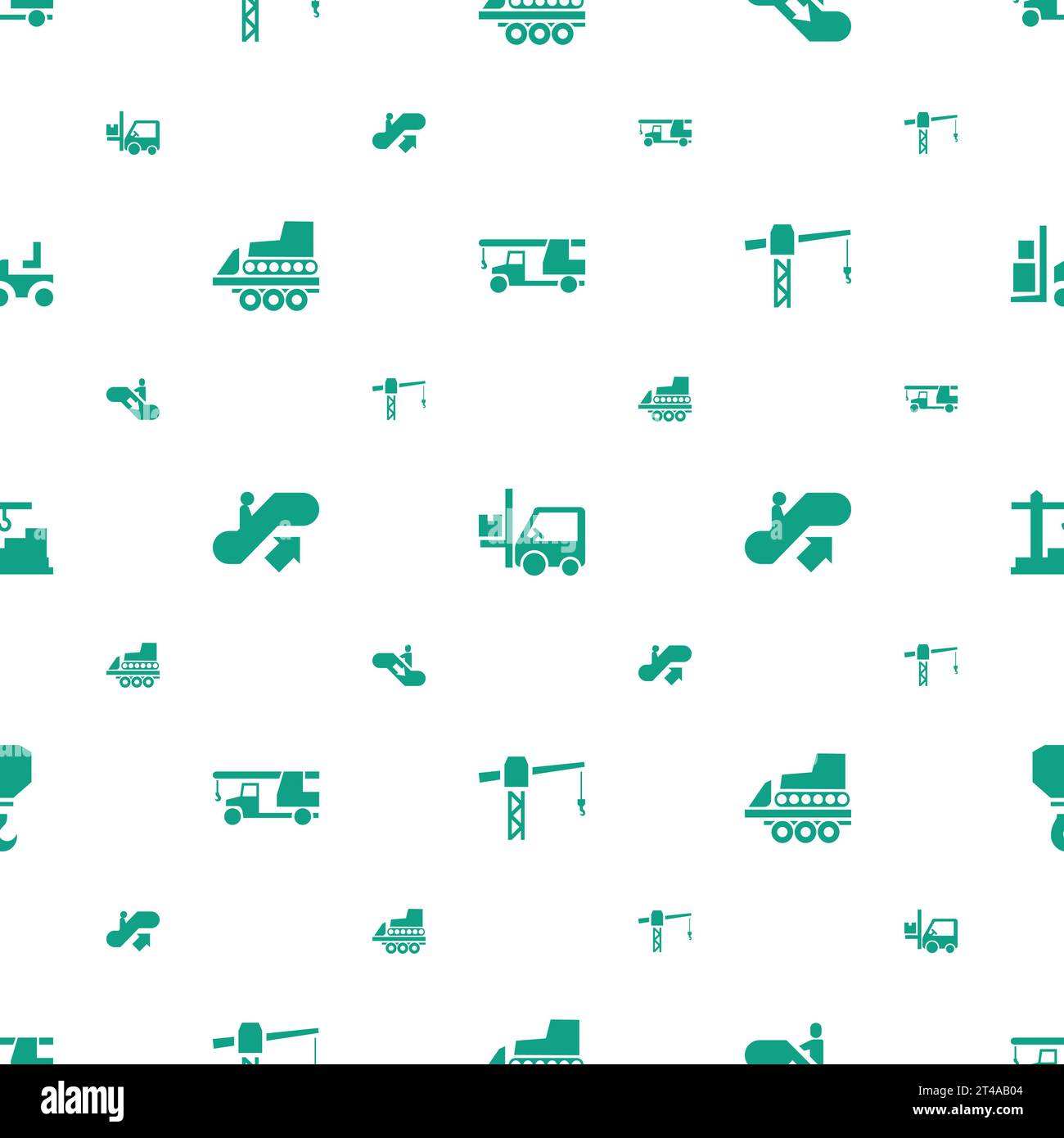 Lift icons pattern seamless white background Vector Image Stock Vector ...