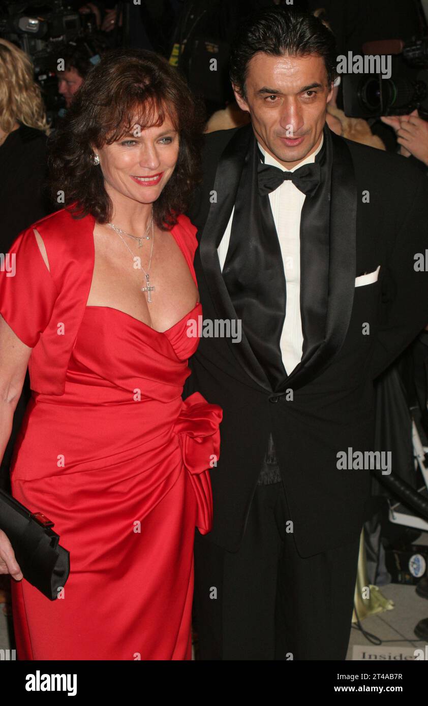 Jacqueline Bisset and Emin Boztepe attend the Vanity Fair Oscar Party at Mortons in West Hollywood, CA on February 27, 2005.  Photo Credit: Henry McGee/MediaPunch Stock Photo