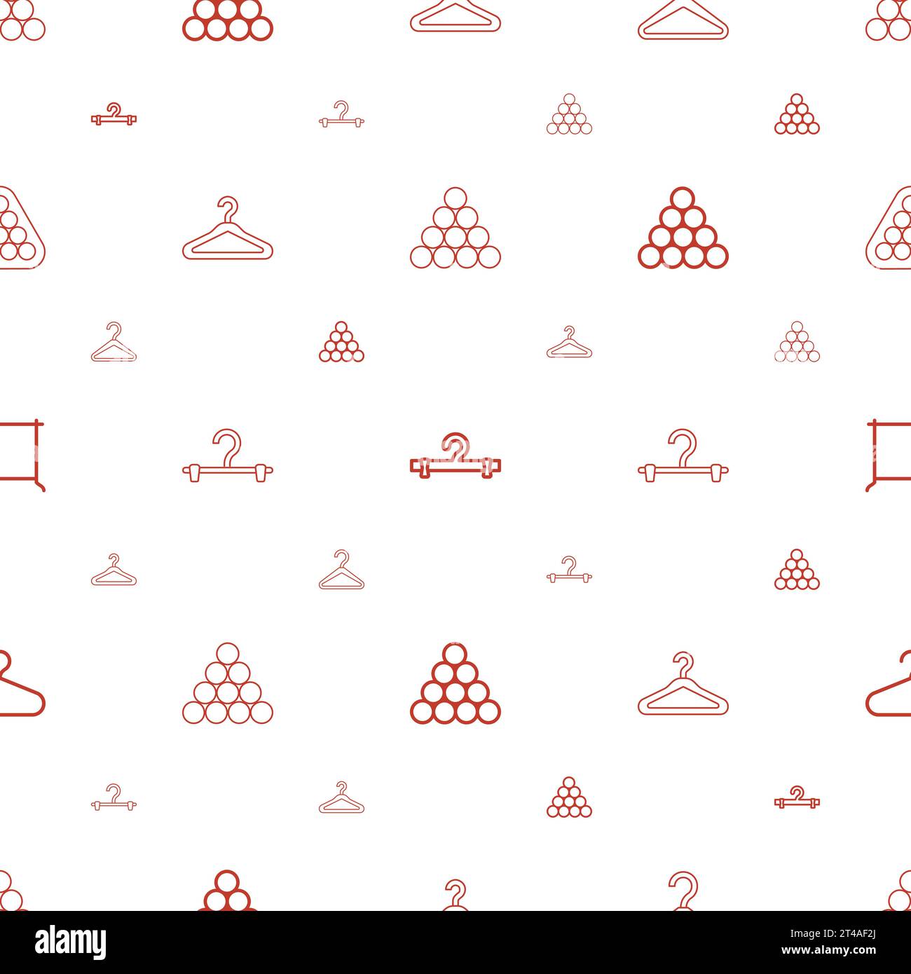 Rack icons pattern seamless white background Vector Image Stock Vector ...