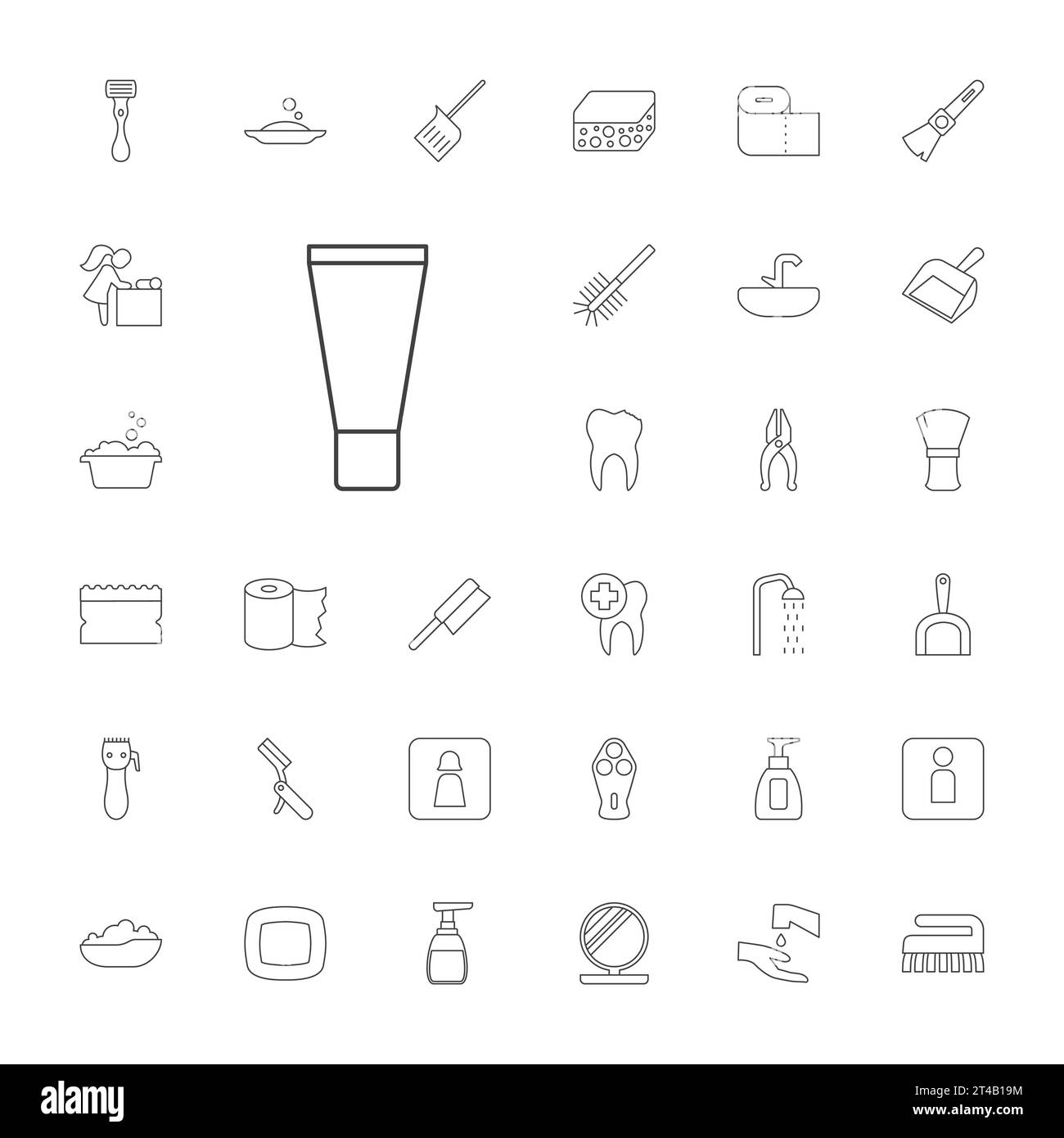 hygiene-icons-royalty-free-vector-image-stock-vector-image-art-alamy