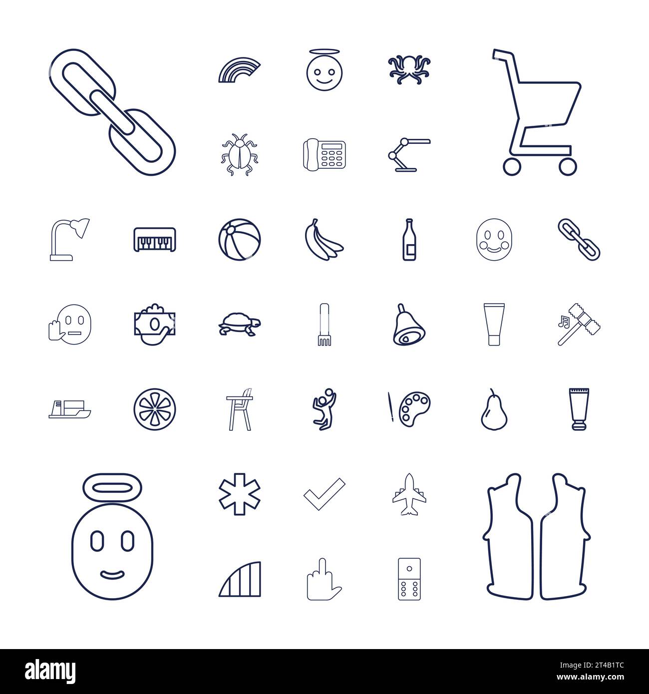 Color icons Royalty Free Vector Image Stock Vector Image & Art - Alamy
