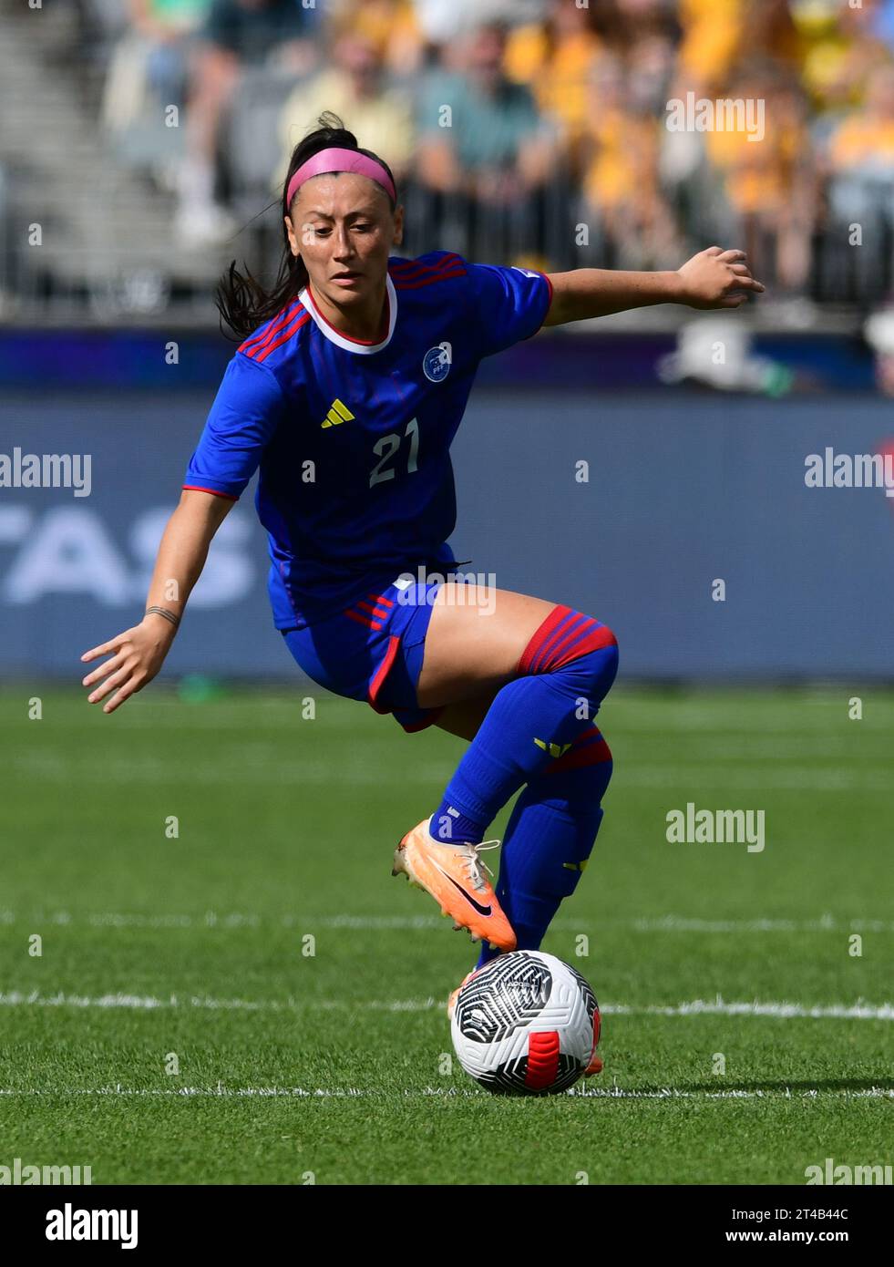 Burswood, Australia. 29th Oct, 2023. Katrina Jacqueline Guillou of the Philippines women's