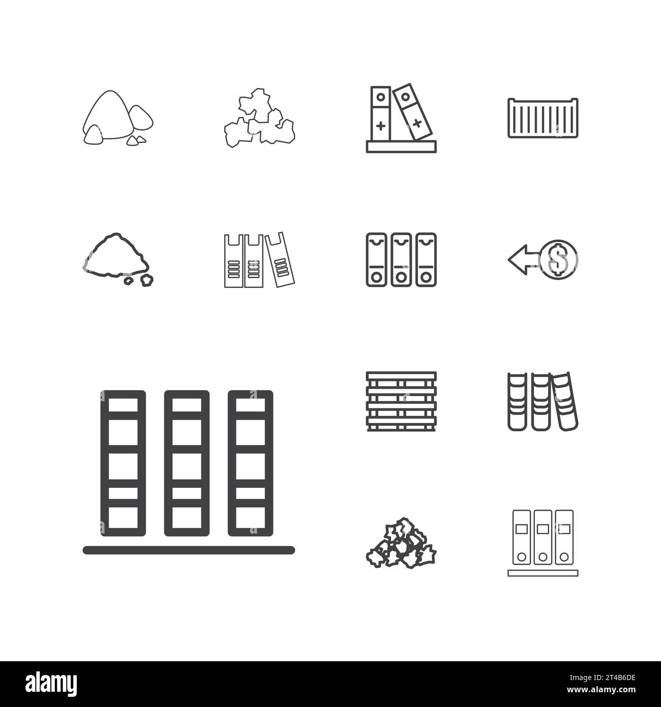Pile of mud Stock Vector Images - Alamy