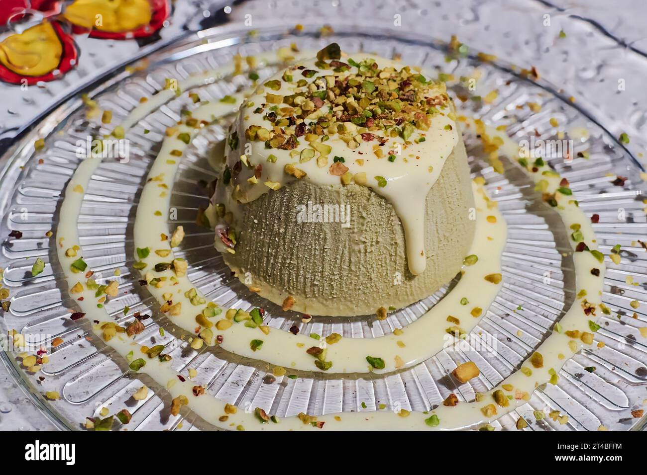 Dessert, Pistachios, Restaurant Osteria Il Principe e Il Pirata