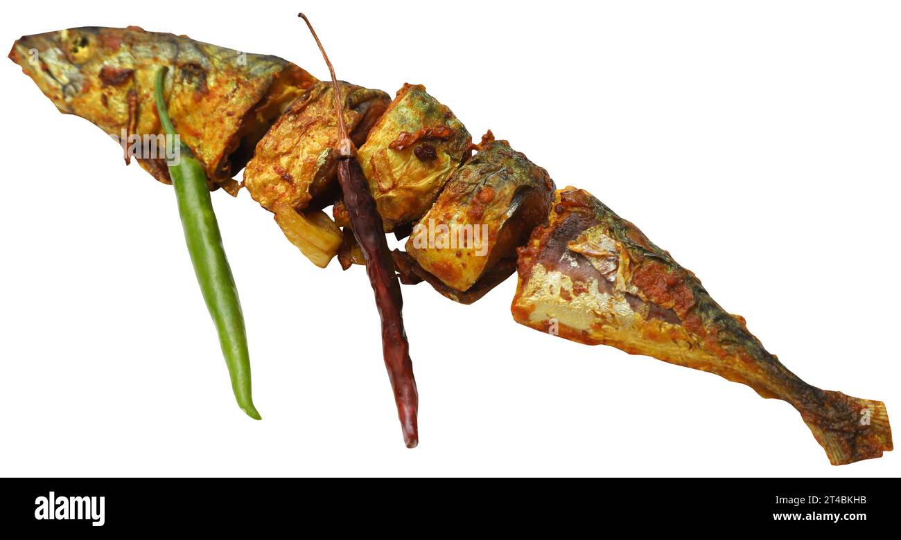 Atlantic mackerel fried closeup and delicious Stock Photo Alamy