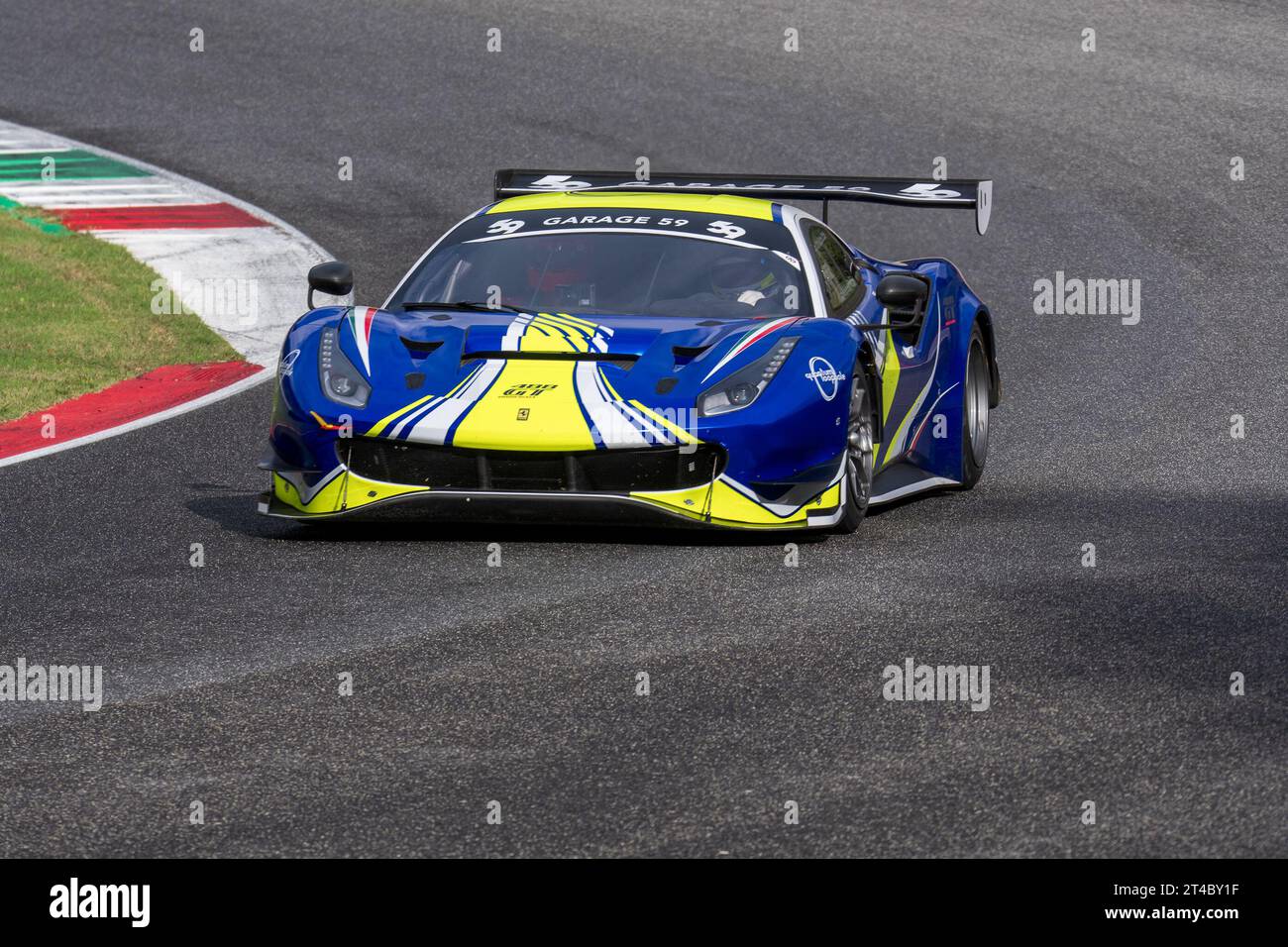 Mugello, Italy. 28th Oct, 2023. Ferrari 488 GT3 during Ferrari World Finals 2023, Ferrari Challenge Cup race in Mugello, Italy, October 28 2023 Credit: Independent Photo Agency/Alamy Live News Stock Photo