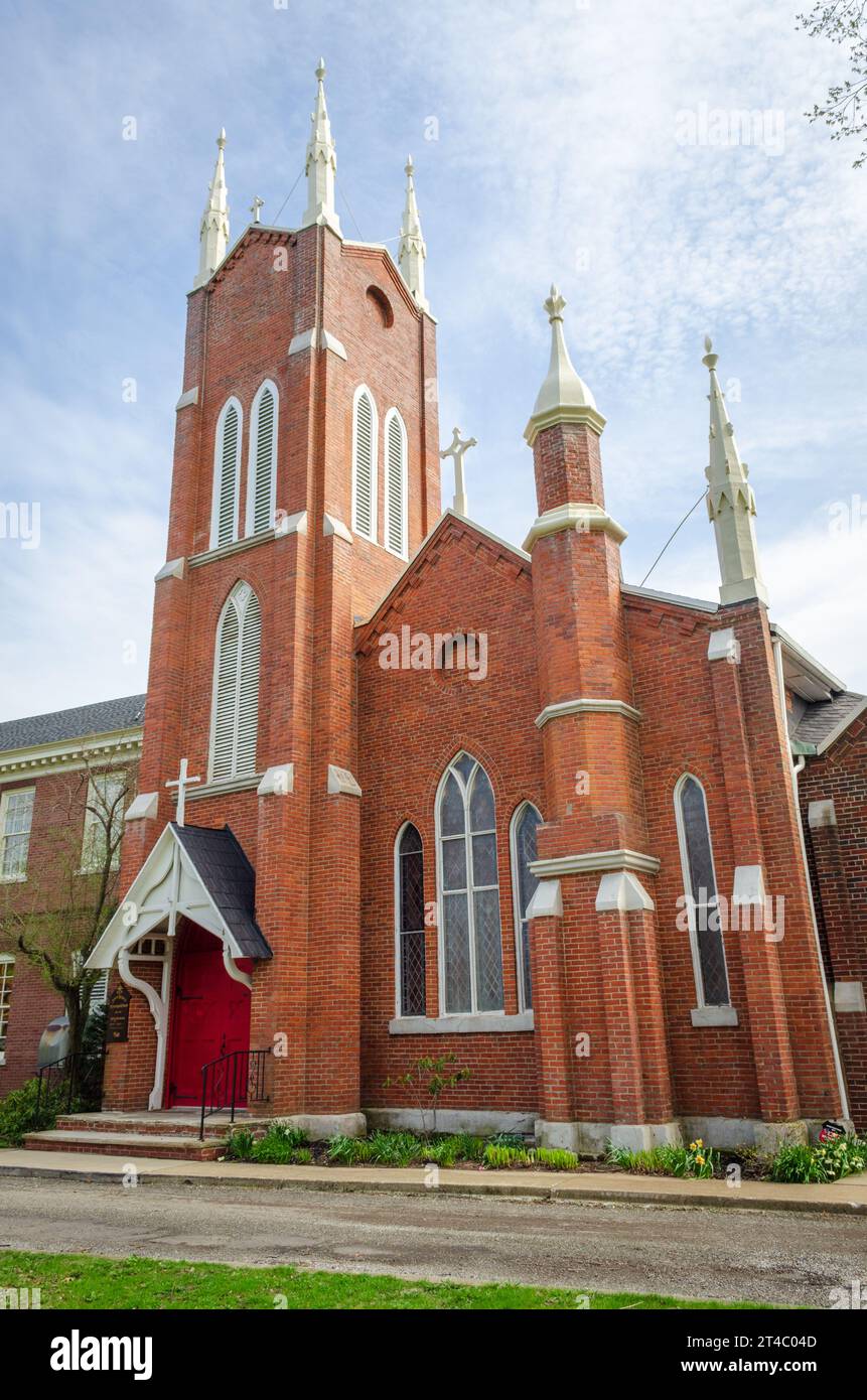 The Historic Mayville Church in Upstate New York Stock Photo Alamy