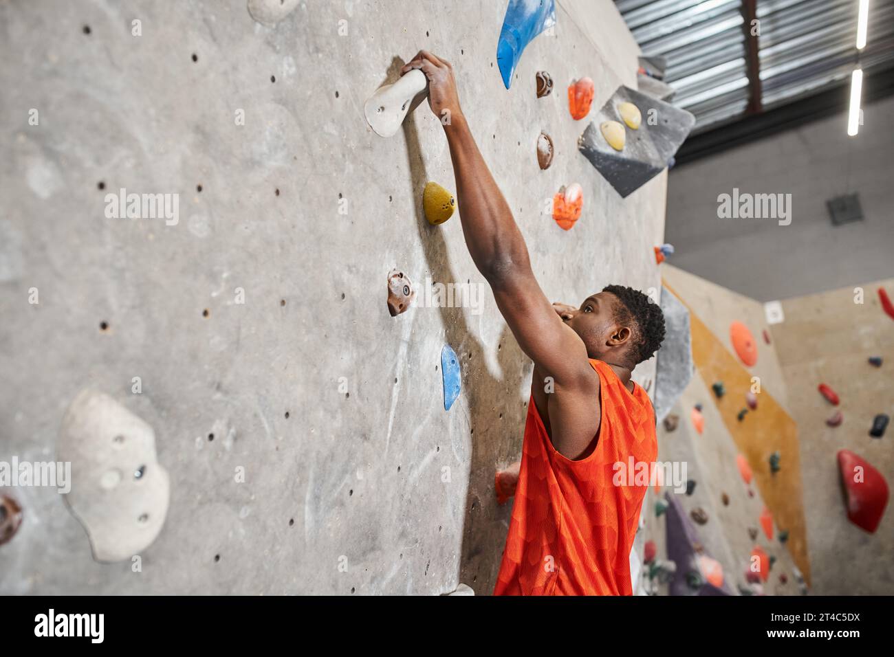 Hands gripping wall hi-res stock photography and images - Alamy