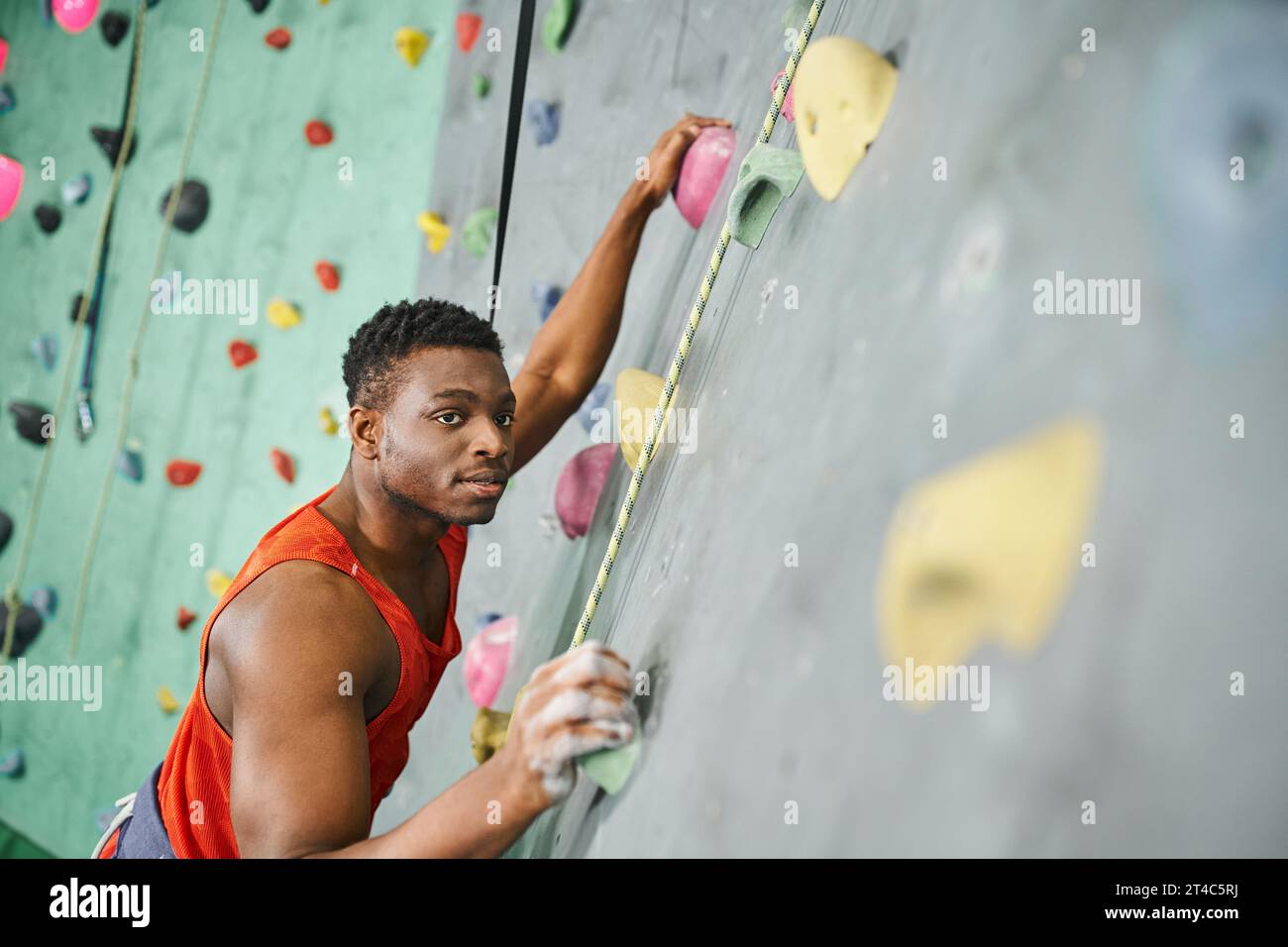 Climbing wall rope hi-res stock photography and images - Page 34 - Alamy