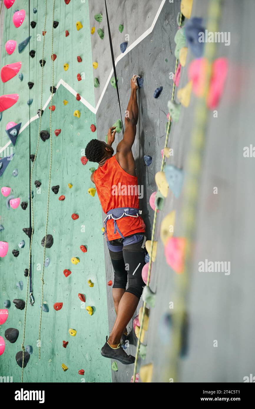 African american man gripping rope hi-res stock photography and images ...