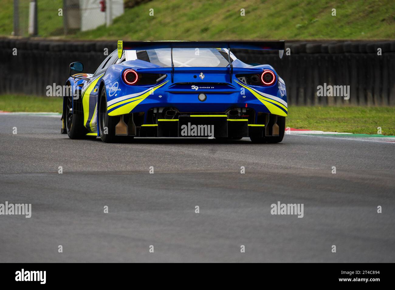 Mugello, Italy. 28th Oct, 2023. Ferrari 488 GT3 during Ferrari World Finals 2023, Ferrari Challenge Cup race in Mugello, Italy, October 28 2023 Credit: Independent Photo Agency/Alamy Live News Stock Photo