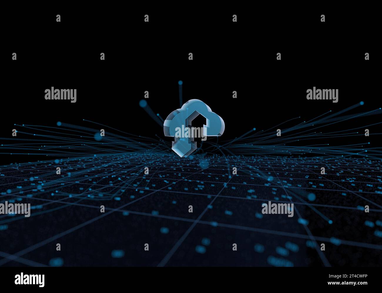 Cloud Computing Wireless Network Intelligent Technology Data Electronic ...