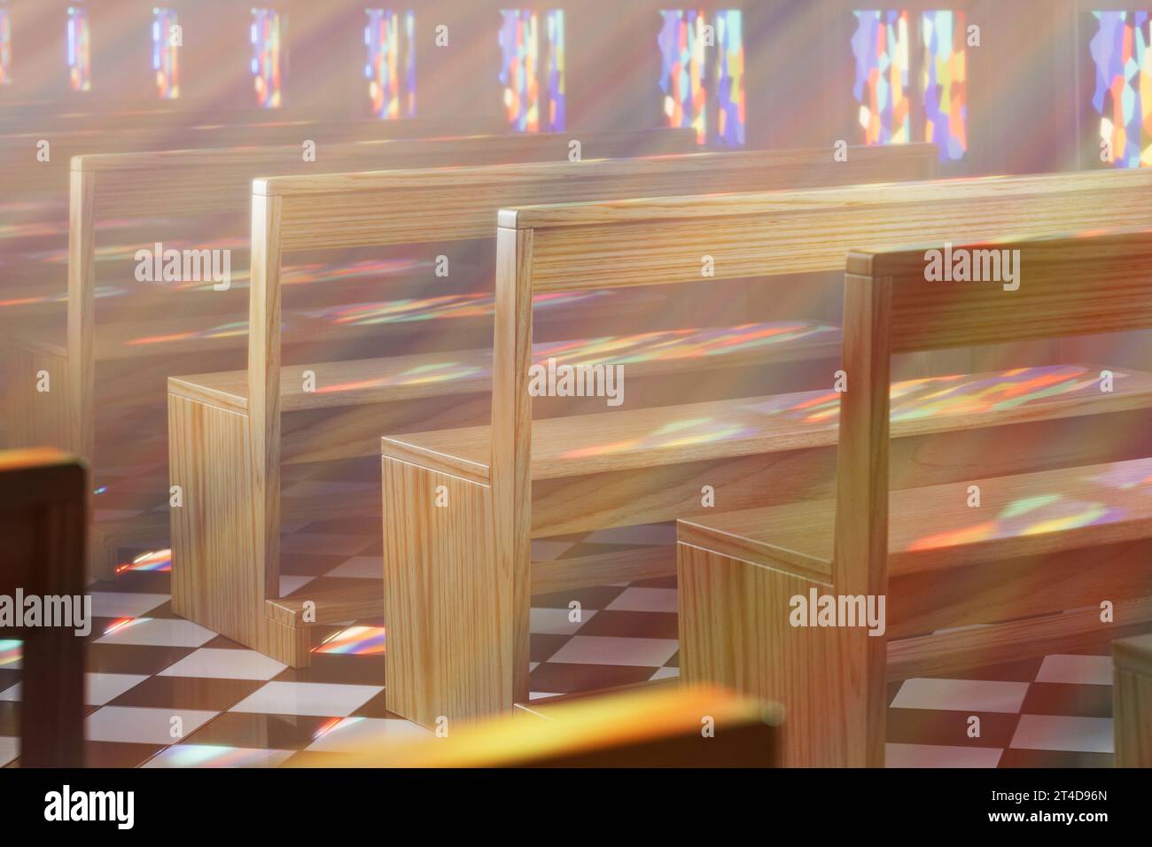 Bathed in god rays hi-res stock photography and images - Alamy