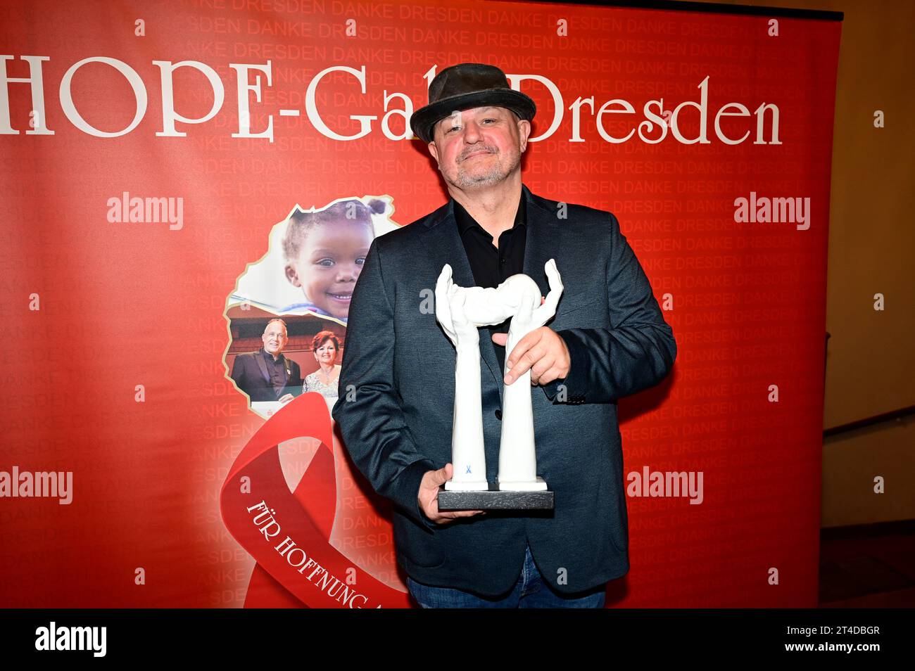 Rolf Stahlhofen bei der 15. Hope Gala 2023 im Schauspielhaus. Dresden, 28.10.2023 Stock Photo