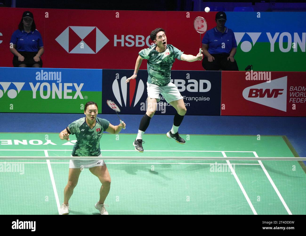 Tang Chun Man and Tse Ying Suet of, Hong Kong. , . Super 750 Badminton