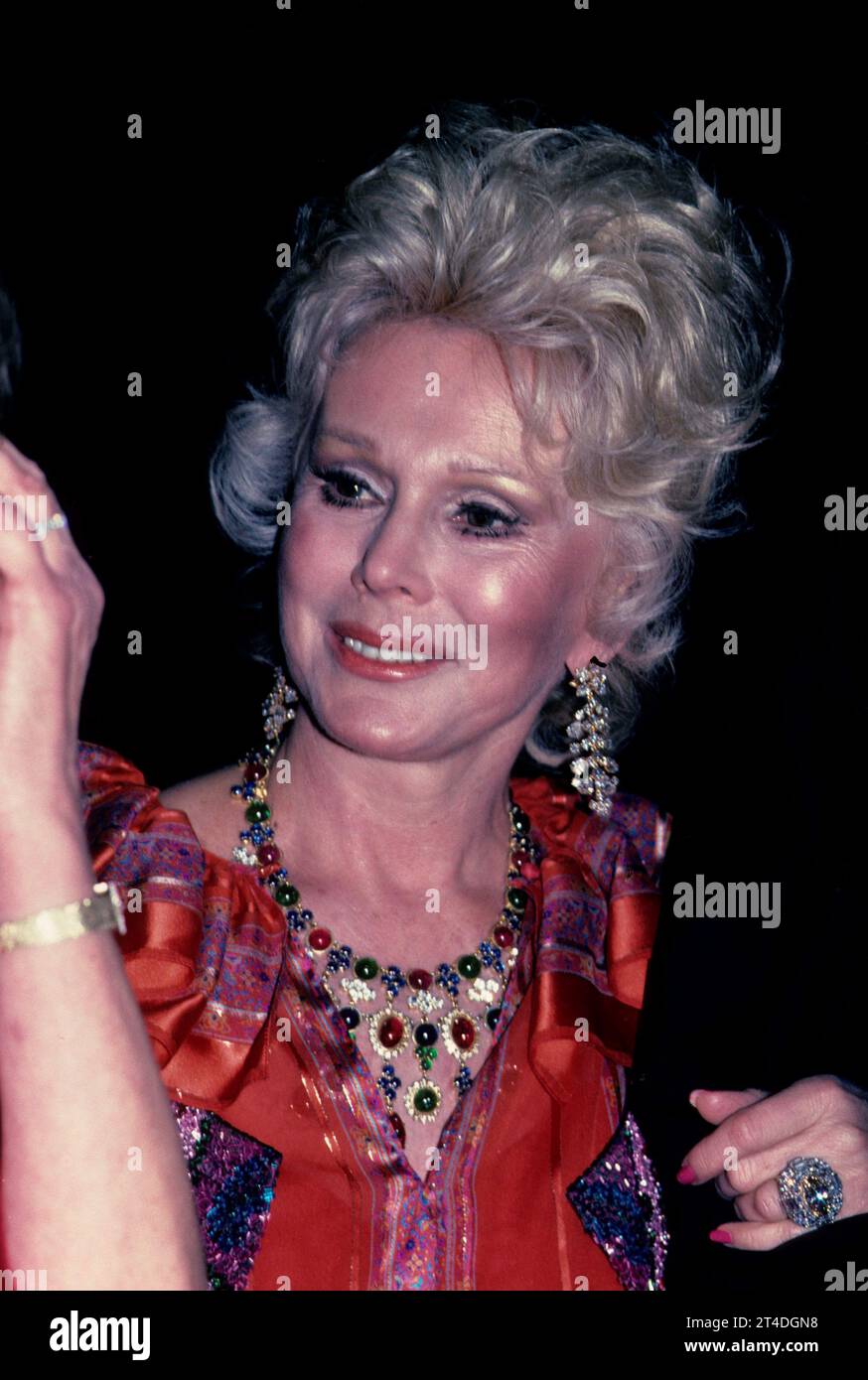 Eva Gabor 1919 1995 Hungarian Born American Socialite And Actress Portrait February 0738