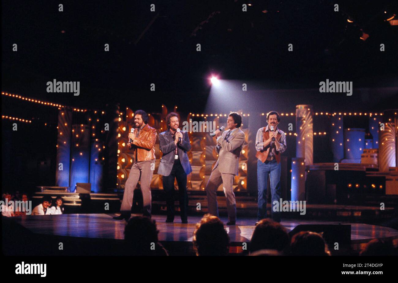 THE OSMOND BROTHERS ;THE OSMONDS ; American family music group who reached the height of their