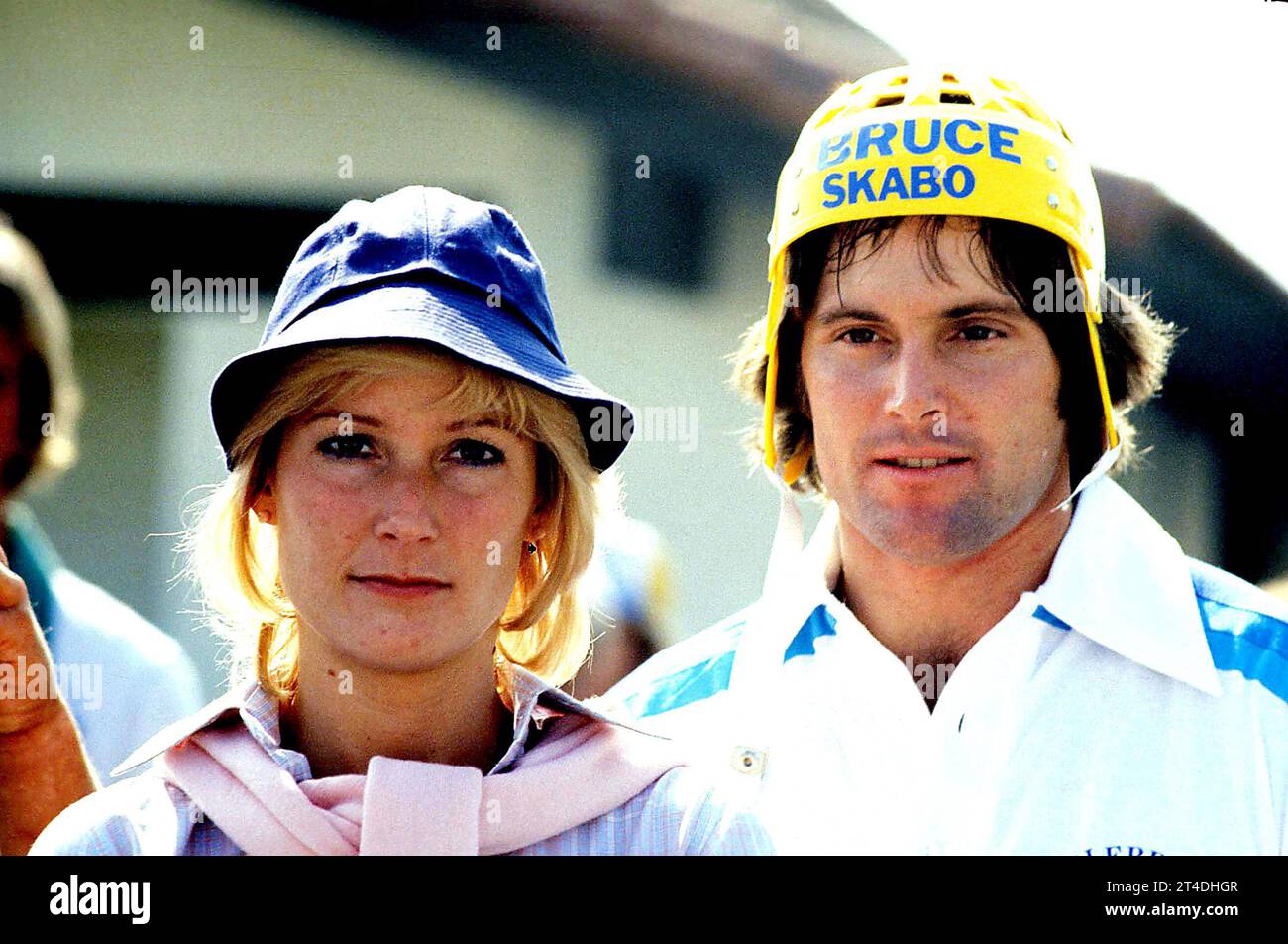 BRUCE JENNER AND WIFE ; MCA ; 1978 Credit: Lynn Mcafee / Performing
