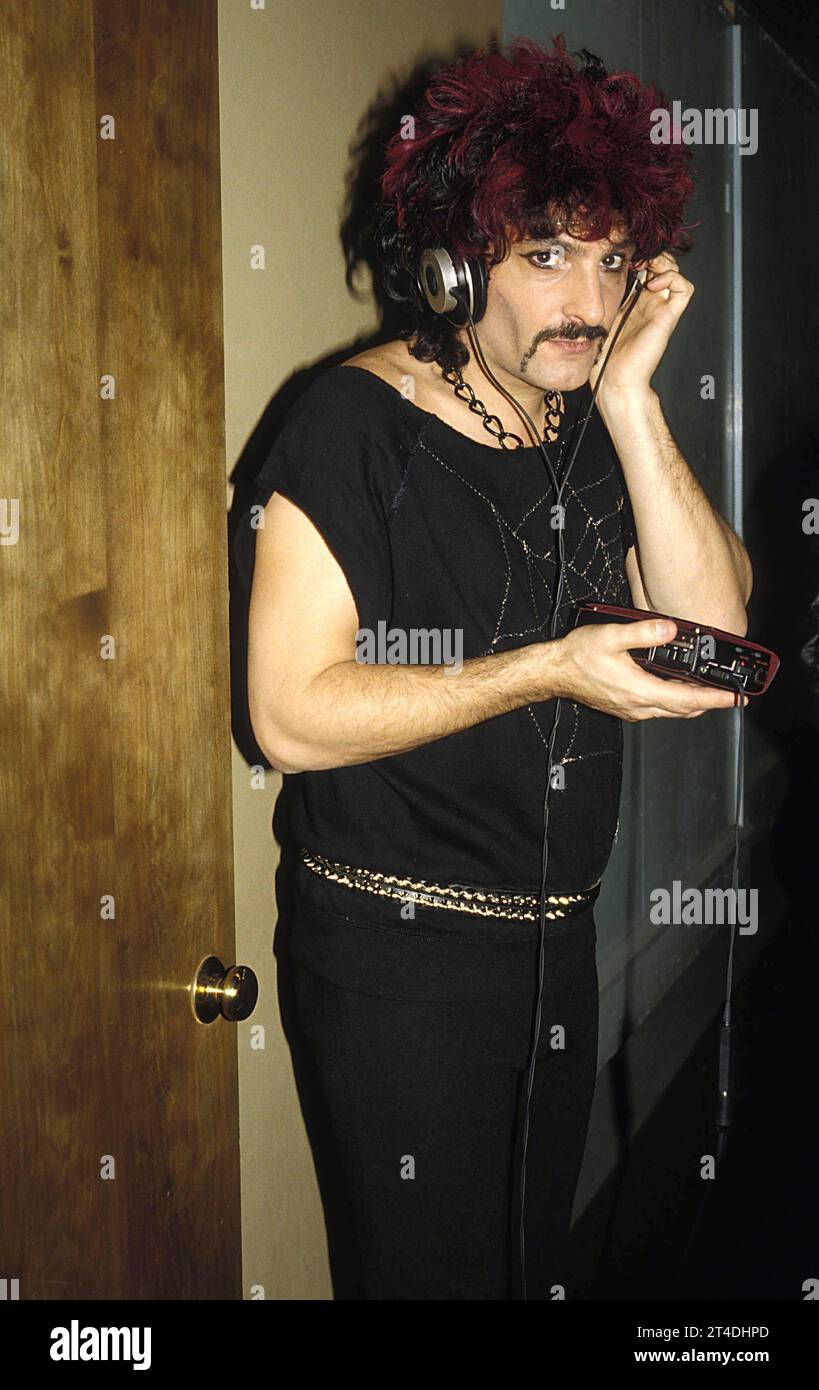 CARMINE APPICE ;born 15 December 1946 ;  American rock drummer. He is best known for his associations with Vanilla Fudge; Cactus; the power trio Beck, Bogert & Appice; Rod Stewart; King Kobra; and Blue Murder ; 1984 ;   Credit: Lynn Mcafee / Performing Arts Images www.performingartsimages.com Stock Photo