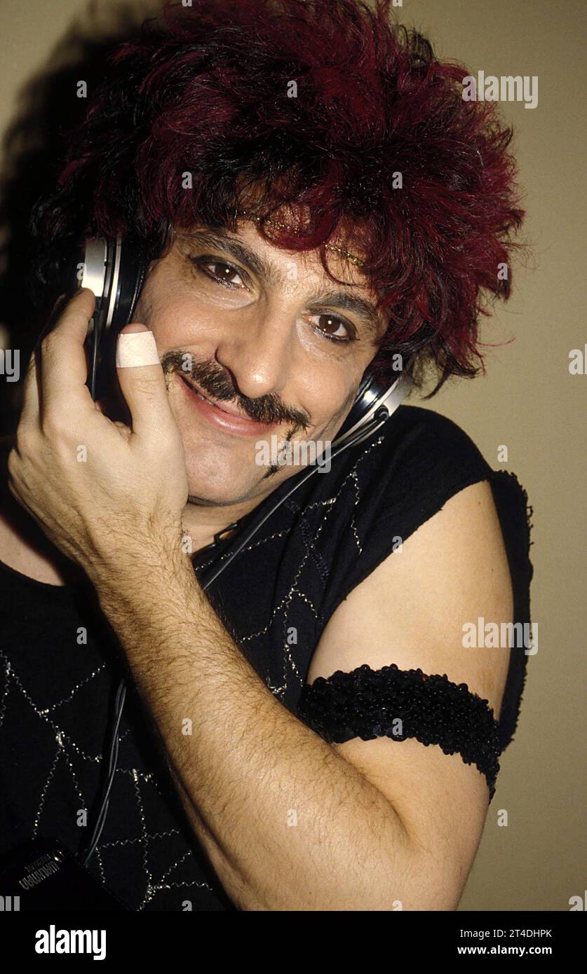 CARMINE APPICE ;born 15 December 1946 ;  American rock drummer. He is best known for his associations with Vanilla Fudge; Cactus; the power trio Beck, Bogert & Appice; Rod Stewart; King Kobra; and Blue Murder ; 1984 ;   Credit: Lynn Mcafee / Performing Arts Images www.performingartsimages.com Stock Photo