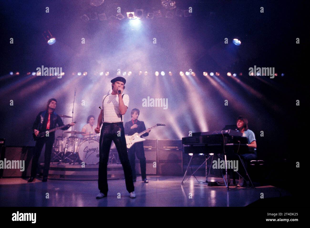 8x10 photo Survivor Band Dave Bickler #1 1980s #1