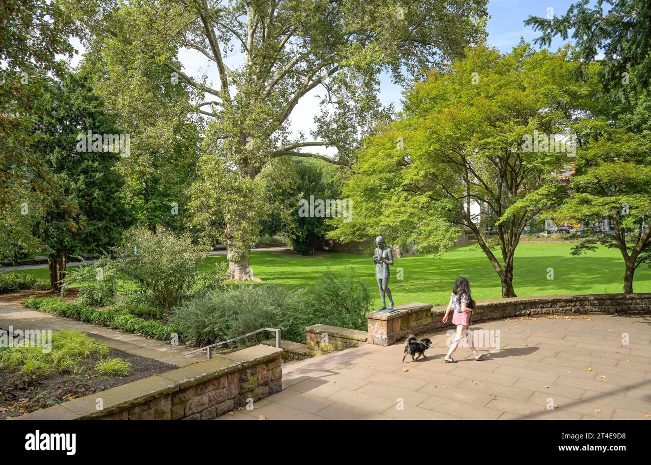 Park, Lauer sche Gärten, Mannheim, BadenWürttemberg, Deutschland