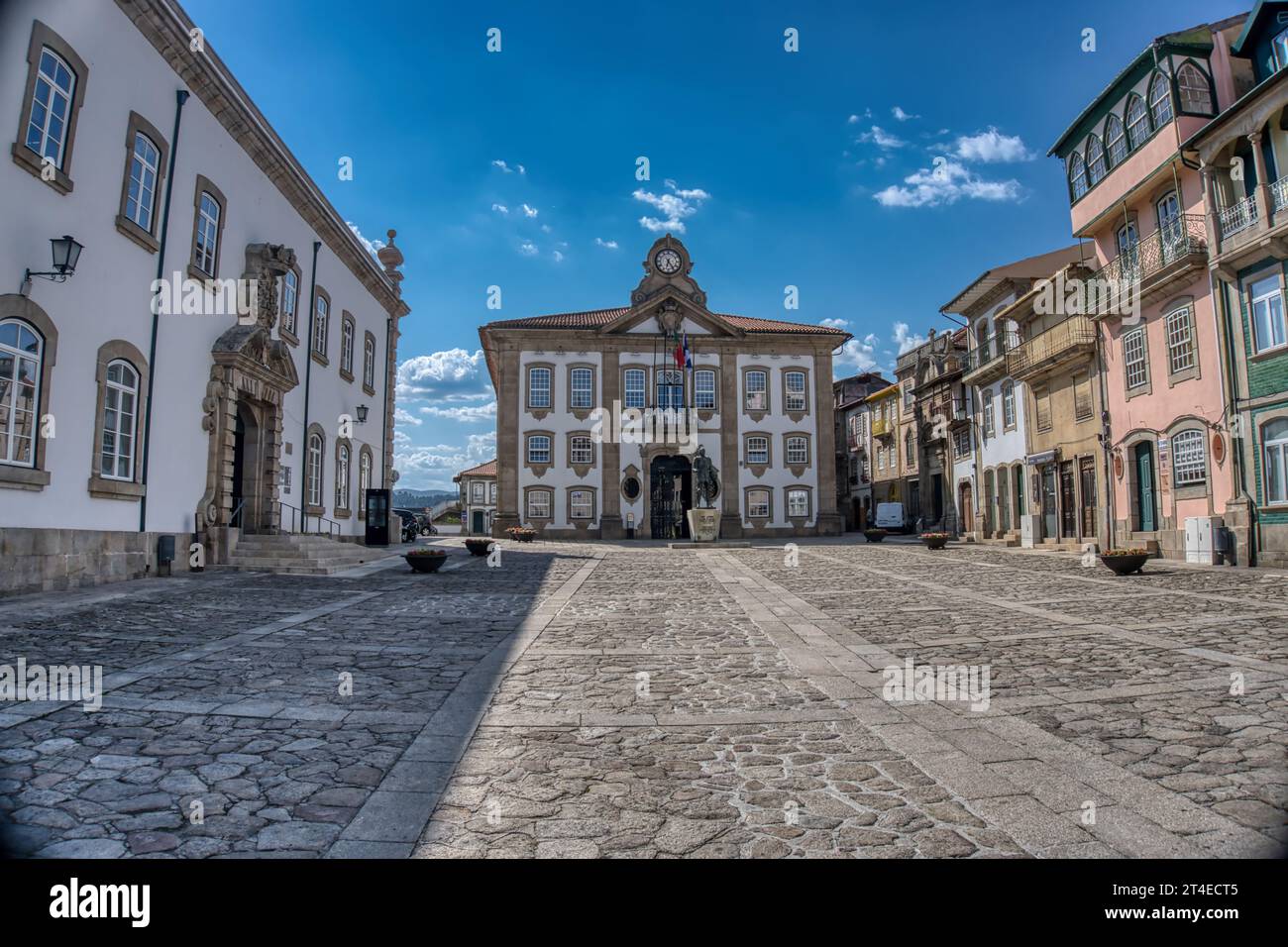 Município de Chaves - Portugal Stock Photo