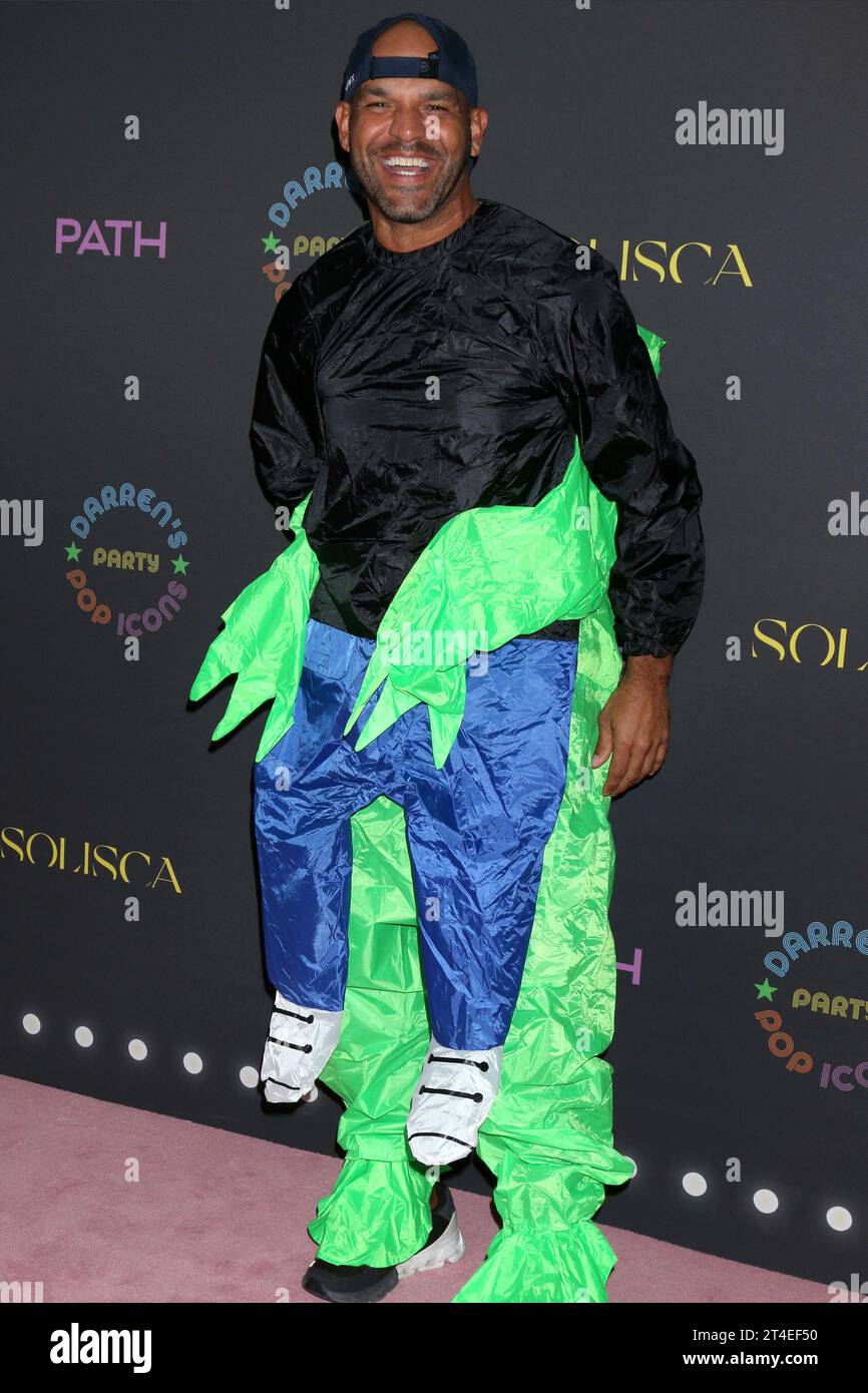 LOS ANGELES - OCT 27:  Amaury Nolasco at the Darren Dzienciol's Pop Icons Halloween Party 2023 at the Private Residence on October 27, 2023 in Beverly Hills, CA   (Photo by Katrina Jordan/Sipa USA) Stock Photo