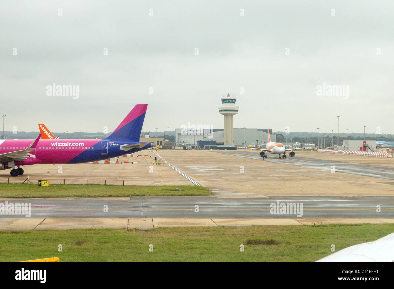 Gatwick airport, Horley, Gatwick, West Sussex, United Kingdom. Stock Photo