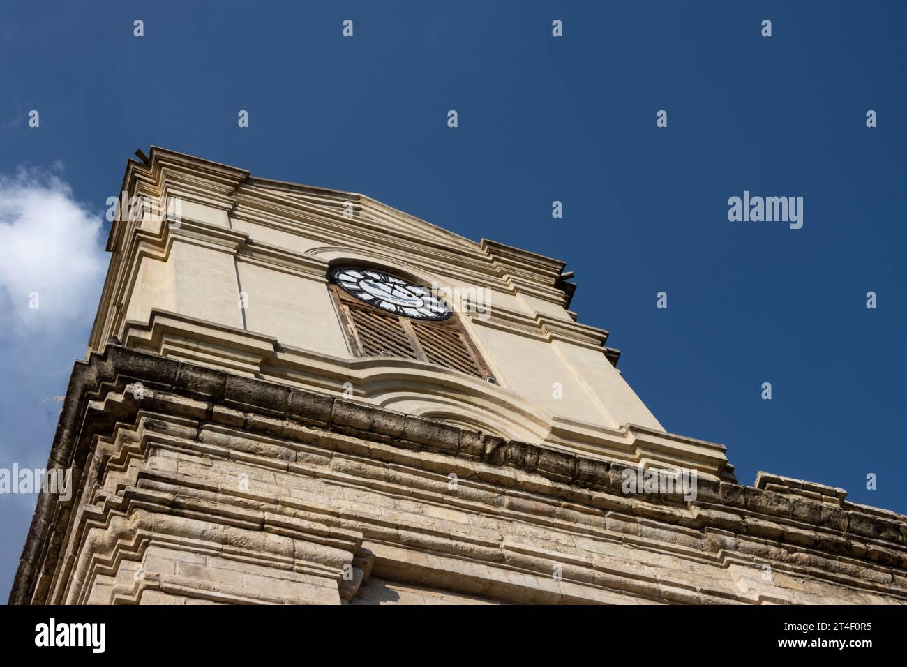 Concrete and stone clock tower hi-res stock photography and images - Alamy