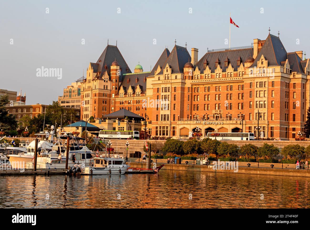 The Fairmont Empress, Victoria, Vancouver Island Stock Photo Alamy
