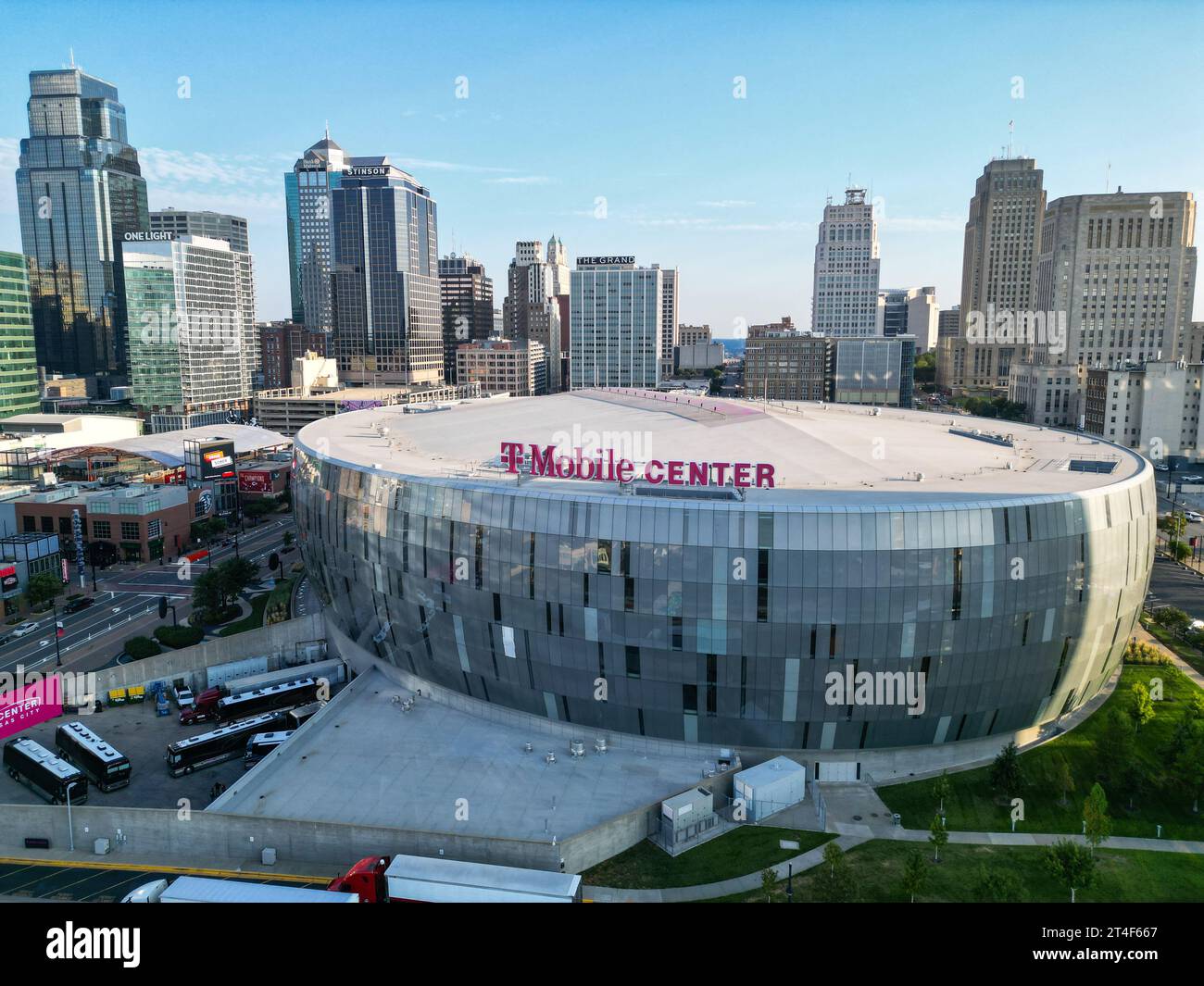 T-Mobile Center, Kansas City, Missouri, USA Stock Photo - Alamy