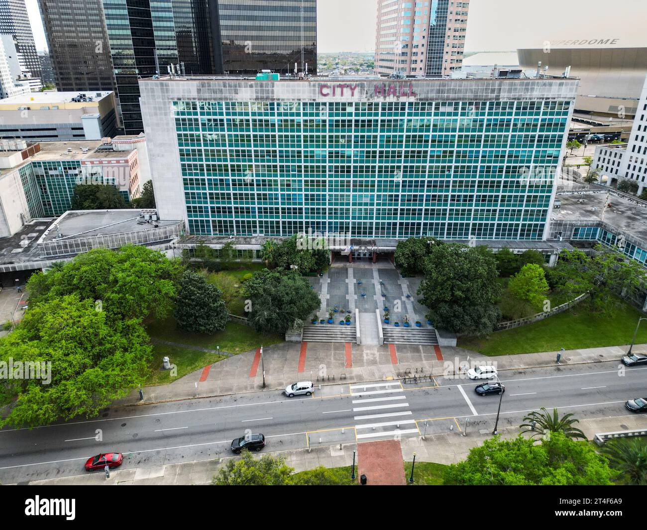 City Hall, New Orleans, Louisiana, USA Stock Photo