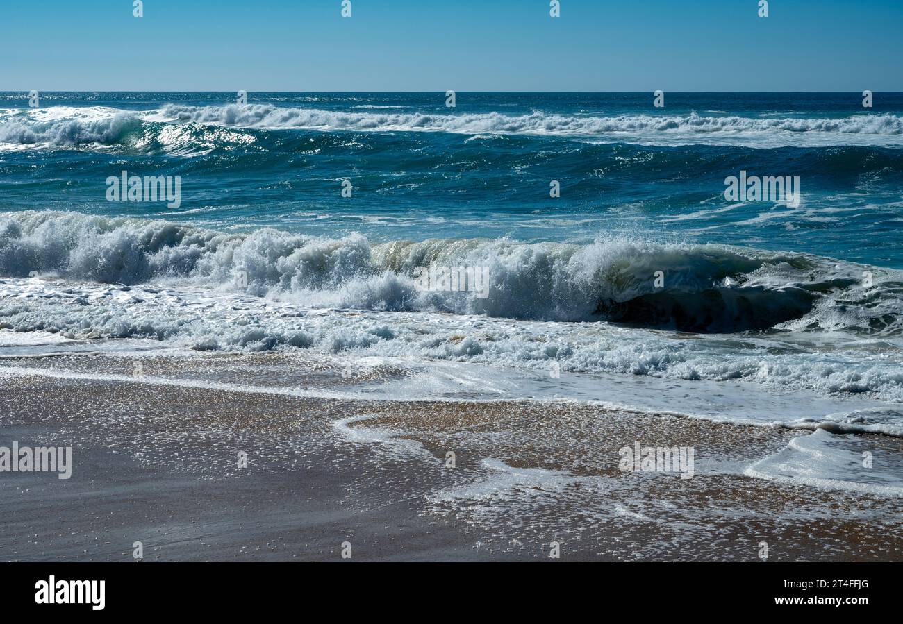 View on Plage de Horizon, Plage de l'ocean near Le Phare du Cap Ferret — free download