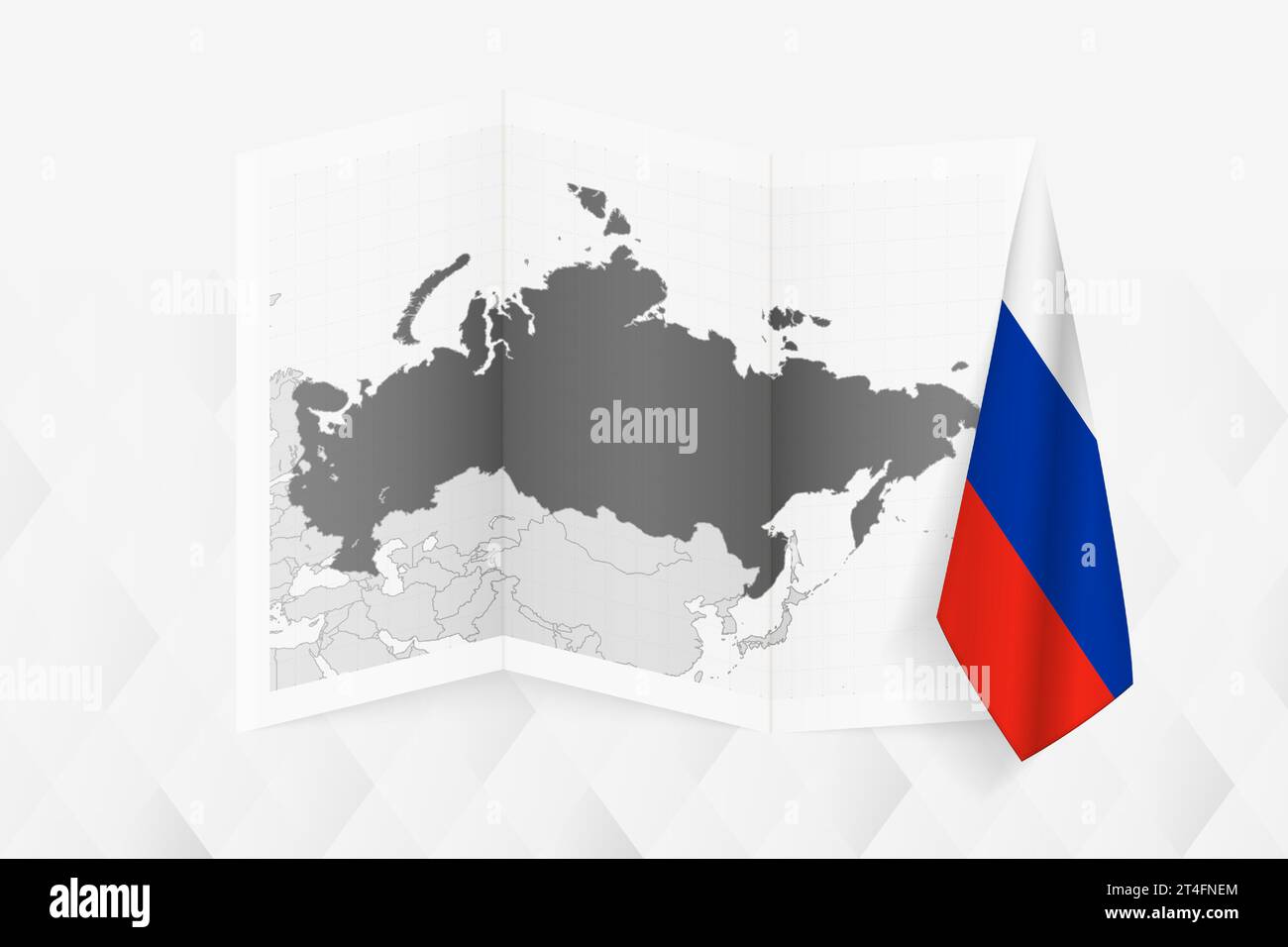 map of russia russian national flag colors background Stock Photo - Alamy