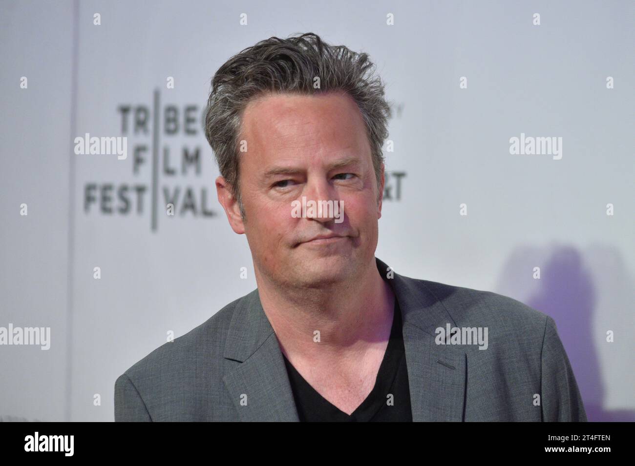 Matthew Perry attends "The Circle" screening during the 2017 Tribeca