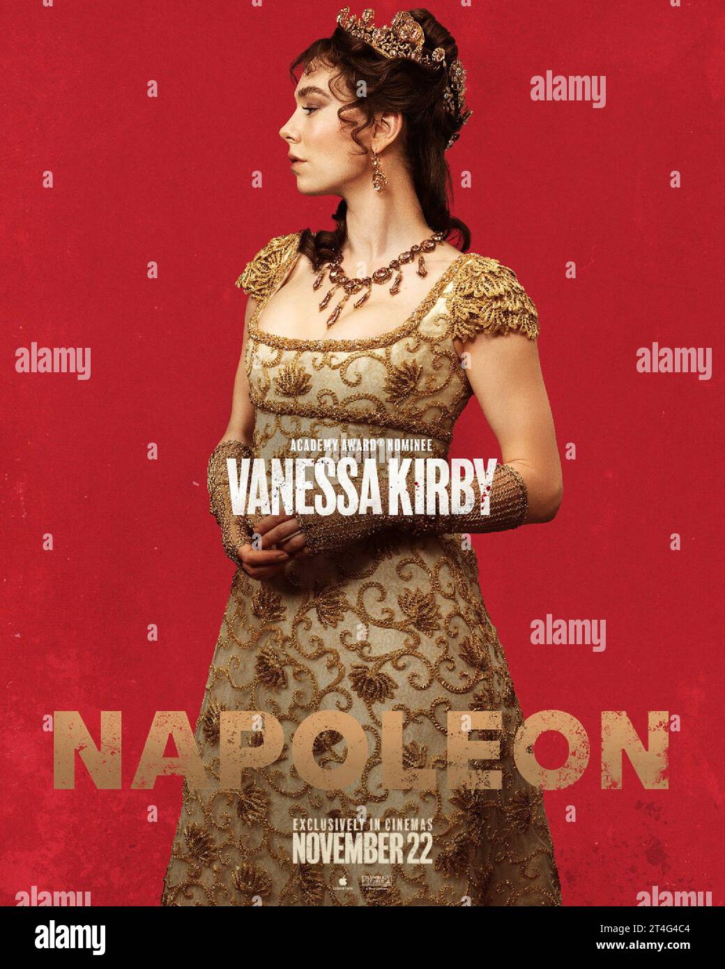NAPOLEON, character poster, Vanessa Kirby as Empress Josephine