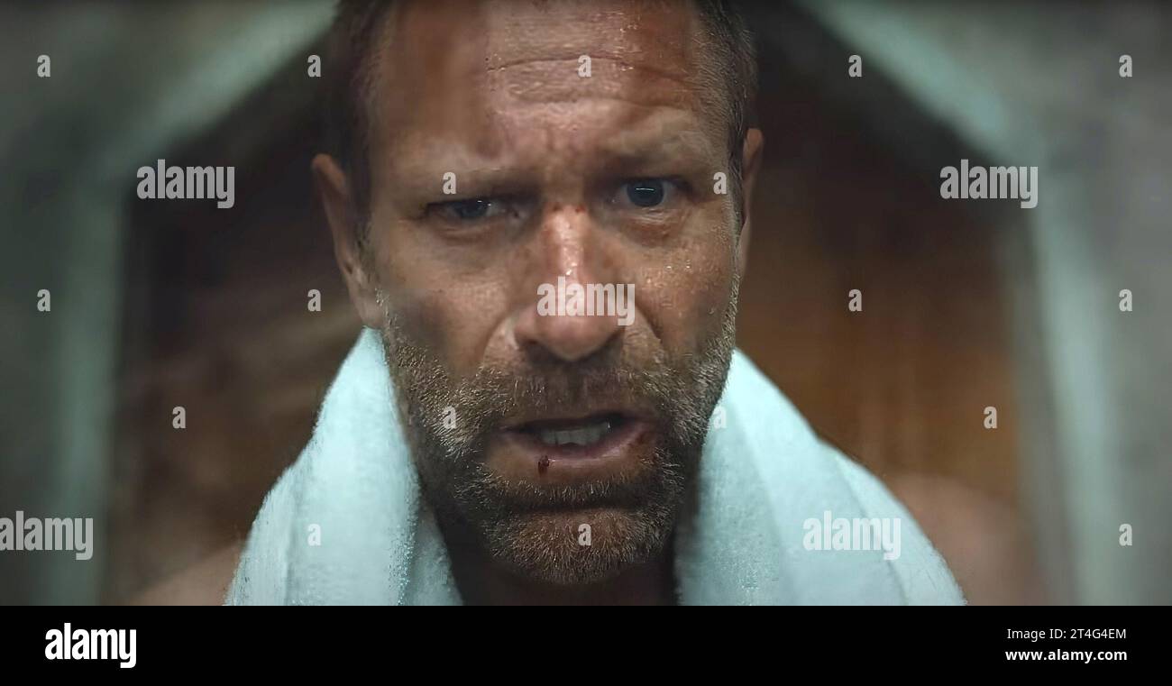 RUMBLE THROUGH THE DARK, Aaron Eckhart, 2023. © Lionsgate Home ...