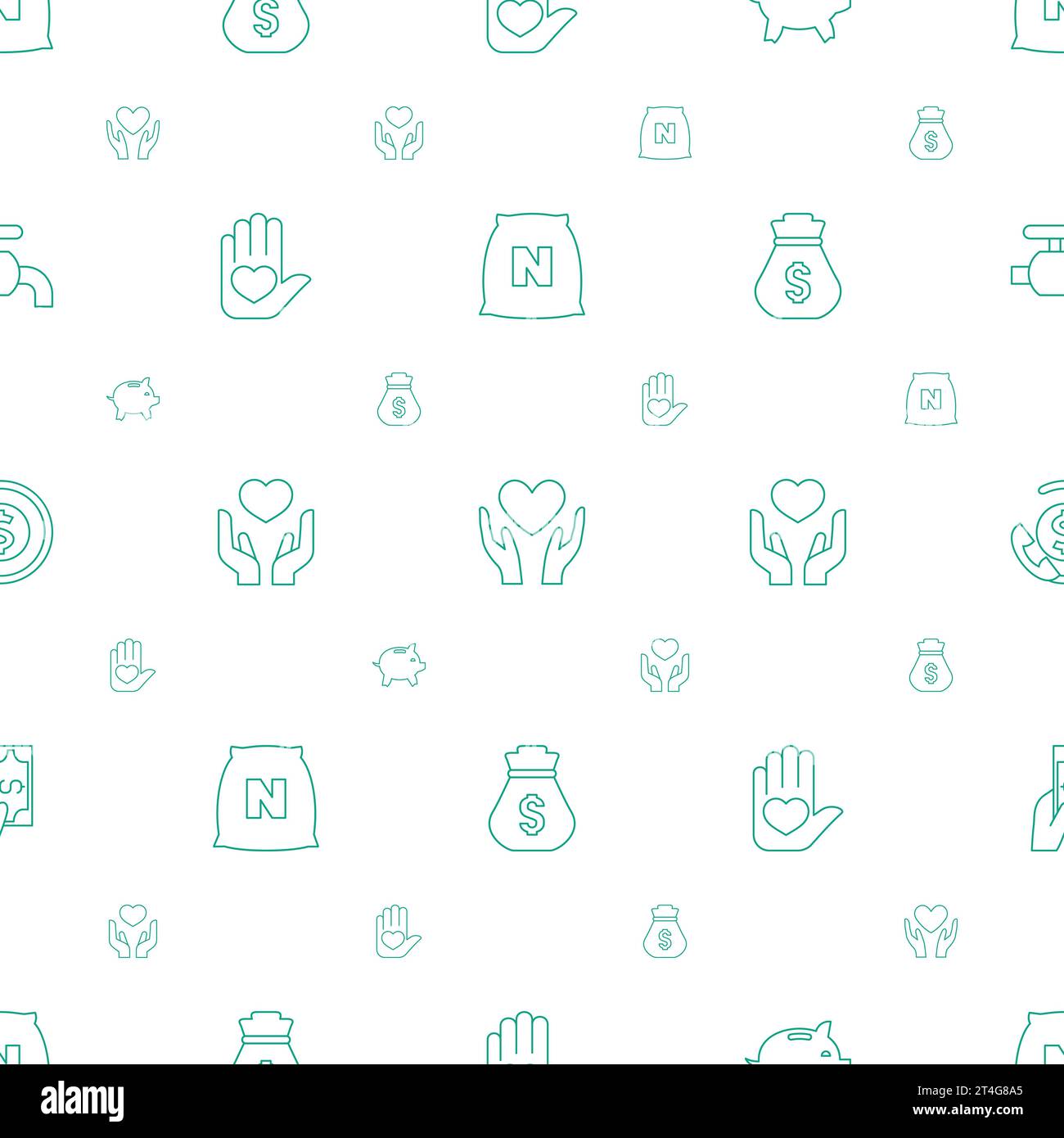 Save icons pattern seamless white background Vector Image Stock Vector ...