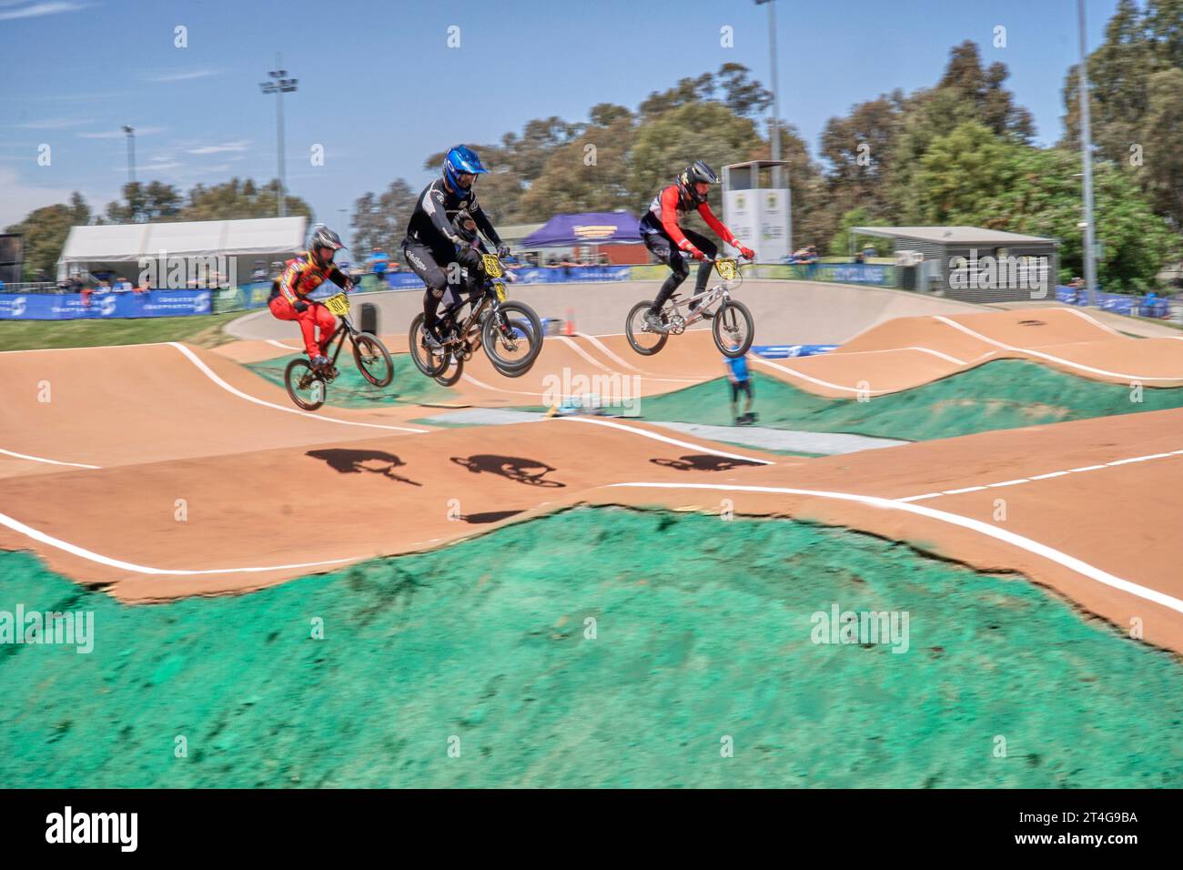 Shepparton Victoria Australia 30th October 2023. The Shepparton BMX