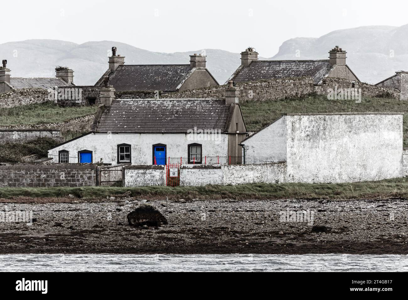 Keepers Dwellings, Oyster Island Lighthouse, Rosses Point, County Sligo ...