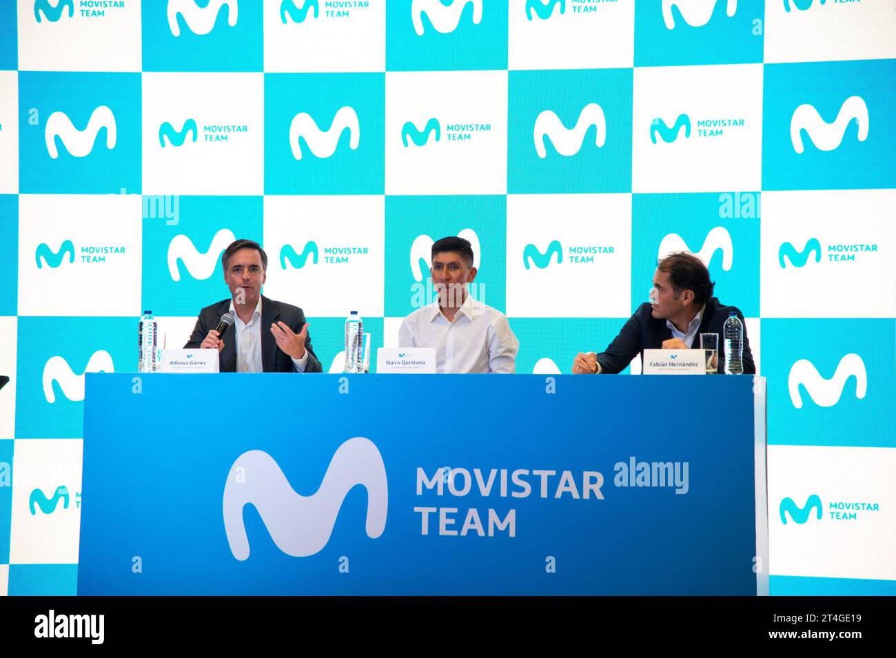 Bogota, Colombia. 30th Oct, 2023. Alfonso Gomez the CEO of Telefonica